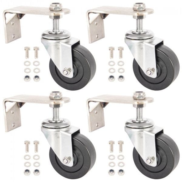 Whirlaway Pressure Washer Spares Whirlaway Castor Kit - Fits 20" Whirlaway Surface Cleaners - Set of 4 85.790.016 - Buy Direct from Spare and Square